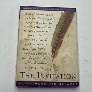 The invitation ORIAH a Mountain dreamer spirituality book